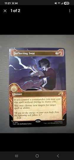 Deflecting Swat (Showcase) Avatar: The Last Airbender: Eternal-Legal Regular Mtg - Image 1