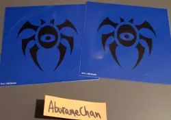 Dimir Magic the Gathering Round Ravnica Guild Kit Sticker x2 - Image 1