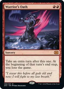 Warrior's Oath Double Masters 2022 NM MTG - Image 1