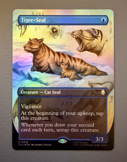Tiger-Seal 318 - Foil - Borderless Avatar: The Last Airbender - Image 1