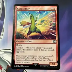 Sabotender 0153 Common Final Fantasy Magic: The Gathering MTG NP - Image 1