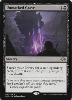Unmarked Grave R Modern Horizons 2 106 - LP MTG - Image 1