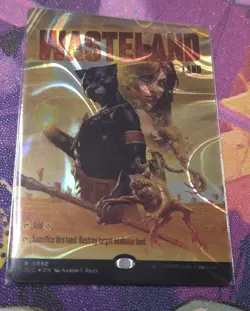Wasteland (Borderless)- HALO FOIL- Encyclopedia Of Magic 2025 Secret Lair - Image 3