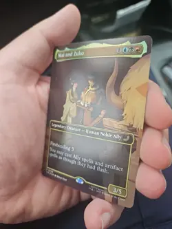 Mai and Zuko (Borderless) Avatar: The Last Airbender: Eternal-Legal Foil - Image 3