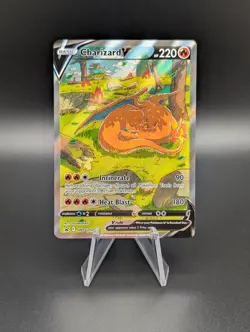 Pokemon TCG Sword & Shield Charizard V Black Star Holo Promo SWSH260 - Image 1