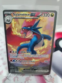 Pokemon TCG - Salamence ex 187/159 - Journey Together - SIR - NM/M - Image 1