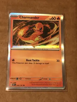 Pokemon Charizard ex SVP056 Black Star Promo Full Art NM + Charmander Charmeleon - Image 4