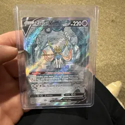 Pokemon TCG Zacian v Crown Zenith: Galarian Gallery GG48 Holo Ultra Rare - Image 1