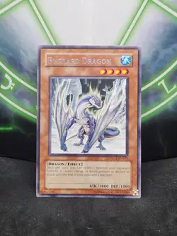Yugioh Blizzard Dragon DLG1-EN101 Rare LP - Image 1