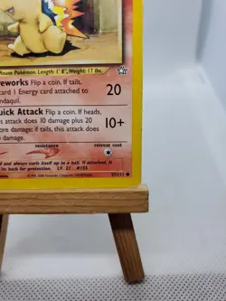 Pokemon TCG Cyndaquil 57/111 Common Neo Genesis Trading Card - Image 5