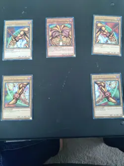 Exodia the Forbiden One LDK2-EN02 1st Edition 5 Piece Full Yugioh Card Set NM - Image 1