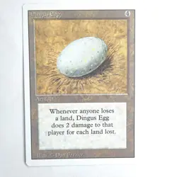Dingus Egg NM Revised English Rare 1994 MTG Magic - Image 1