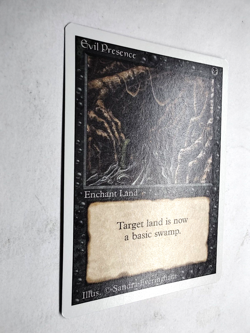 Evil Presence Revised NM English Uncommon 1994 Magic MTG - Image 3