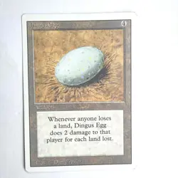 Dingus Egg Revised LP English Rare 1994 MTG - Image 1