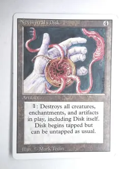 Nevinyarrl's Disk Revised English LP 1994 Rare MTG - Image 1