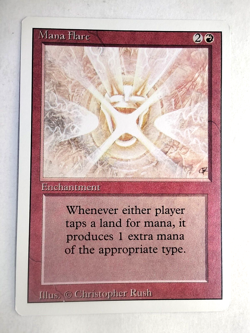 Mana Flare Revised NM English 1994 Rare MTG Magic - Image 1