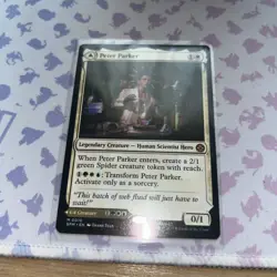 MTG Peter Parker Amazing Spider-Man Mythic M 0010 SPM Marvel's Spider-Man NM - Image 2