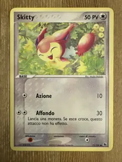 Skitty - 71/109 - Common LP, ITALIAN Pokemon EX Ruby and Sapphire - Image 1