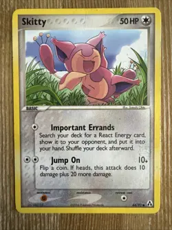 Skitty - 64/92 - Common DMG English Pokemon EX Legend Maker - Image 1