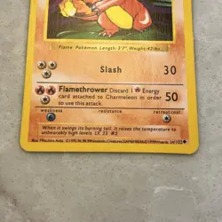 Vintage Pokemon WOTC Base Set Shadowless Charmeleon #24/102 - Image 2