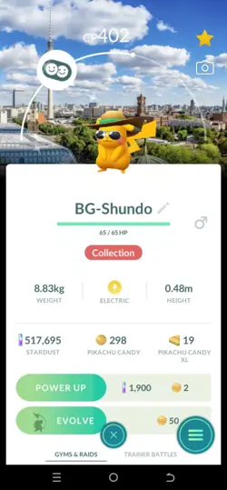 Pokemon Acc Go Lvl 42 - 100% BG Pika - 30 Shiny & 50 Legendary - 500K Stardust - Image 2