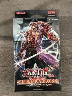 Yugioh Samurai Warlords Structure Deck 1st Edition FACTORY SEALED! - Image 1