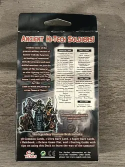 Yugioh Samurai Warlords Structure Deck 1st Edition FACTORY SEALED! - Image 2