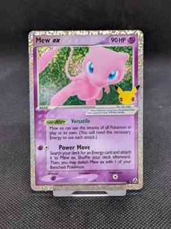 Pokemon Mew EX 25th Anniversary Celebrations Card 88/92 MINT! - Image 1