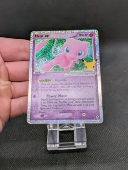 Pokemon Mew EX 25th Anniversary Celebrations Card 88/92 MINT! - Image 3