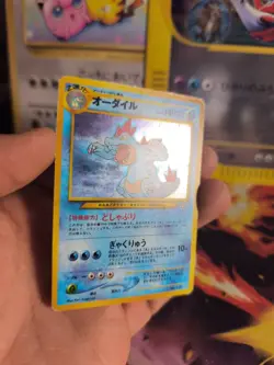 Pokemon Karte Card Feraligatr Impergator Neo Genesis Holo Wotc japanese Exc - Image 5