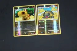 Pokemon Card Lot LP-PL Reverse Holo Hippopotas & Hippowdon 25/111 Rising Rivals - Image 3