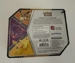 Pokemon Card TCG V Powers Tin Eevee Factory Sealed NEW Costco - Image 2