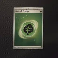 Pokemon Card - Basic Grass Energy HD Cosmos Holo SVE 001 S&V 151 - NM - Image 1