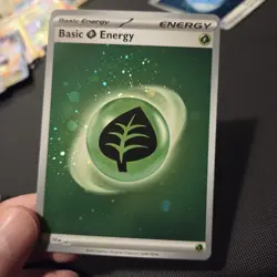 Pokemon Card - Basic Grass Energy HD Cosmos Holo SVE 001 S&V 151 - NM - Image 3