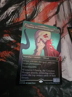 MTG English Ulamog, the Ceaseless Hunger (Borderless) NM Foil Commander Masters - Image 2