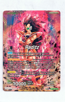 Dragon Ball Super Card Game Raditz Raditz, Brotherly Hate BT7-049 U Foil Card - Image 1
