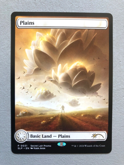 Mtg Carte Magic Secret Lair Plains Lotus Magiccon Promo 0031 NM - Image 1