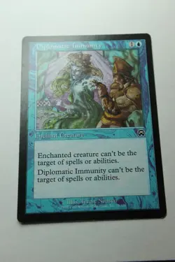 MTG Diplomatic Immunity x1- -Mercadian Masques-Lightly Played - Image 1