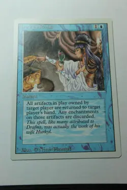 MTG Hurkyl's Recall x1- -Revised Edition-Lightly Played - Image 1