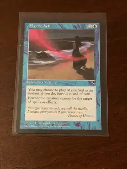 Magic the Gathering Visions Mystic Veil - Image 1