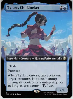 MTG Ty Lee, Chi Blocker (Extended Art) Normal NM Avatar: The Last Airbender Magi - Image 1