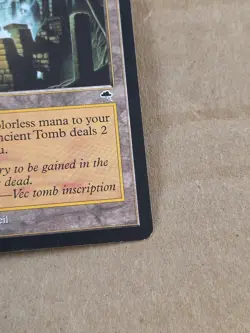 Mtg - Ancient Tomb - Tempest Light Play - 1997 Rare English - Image 4