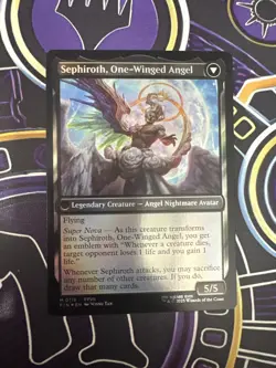 Sephiroth, Fabled SOLDIER 115 FINAL FANTASY FOIL Near Mint MTG - Image 2