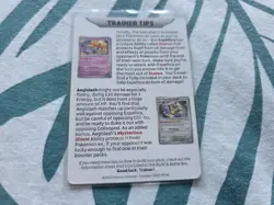 Pokemon Roaring Moon Trainer Tip Card Paradox Rift - Image 2