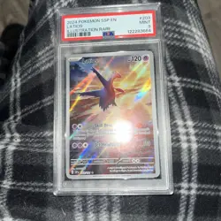 Latios 203 Pokemon SSP Illustration en Surging Sparks, PSA 9 - Image 1