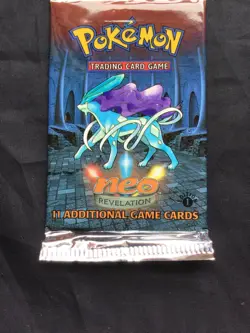 Pokemon: Sealed 1st Edition Neo Revelation Booster Pack: Suicune Artwork - Image 3