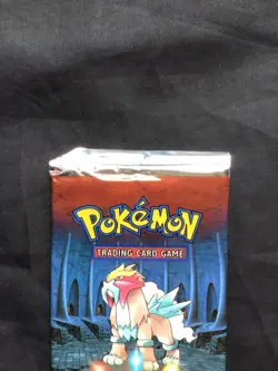 Pokemon: Sealed 1st Edition Neo Revelation Booster Pack: Entei Artwork - Image 2