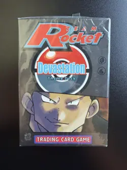 Sealed Pokemon Team Rocket Devastation Theme Deck - Image 1