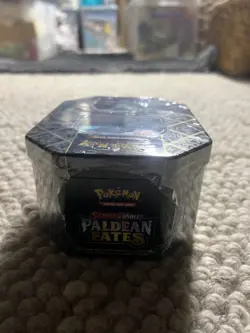Pokemon Scarlet Violet Paldean Fates Tin Iron Tread EX New & Sealed - Image 3