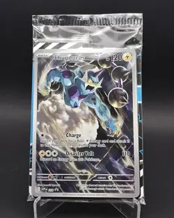 Pokemon TCG Black Bolt ETB Promo Sealed Thundurus SVP 209 - Image 1